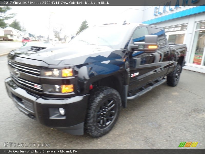 Black / Jet Black 2017 Chevrolet Silverado 2500HD LT Crew Cab 4x4