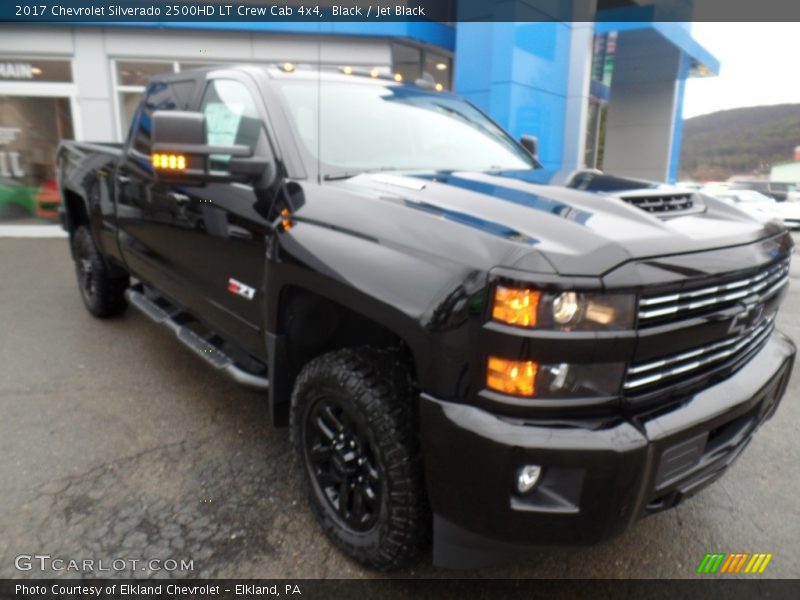 Black / Jet Black 2017 Chevrolet Silverado 2500HD LT Crew Cab 4x4