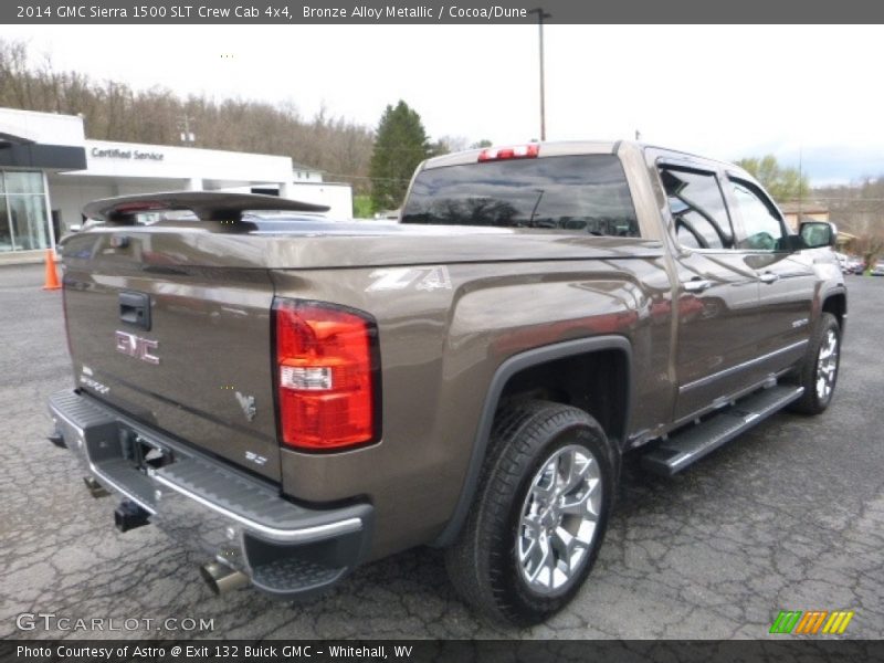 Bronze Alloy Metallic / Cocoa/Dune 2014 GMC Sierra 1500 SLT Crew Cab 4x4