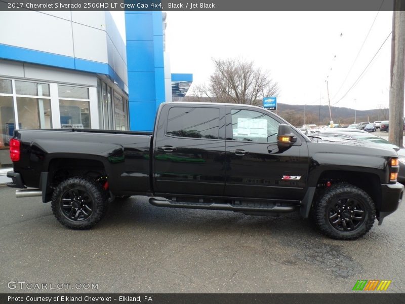 Black / Jet Black 2017 Chevrolet Silverado 2500HD LT Crew Cab 4x4
