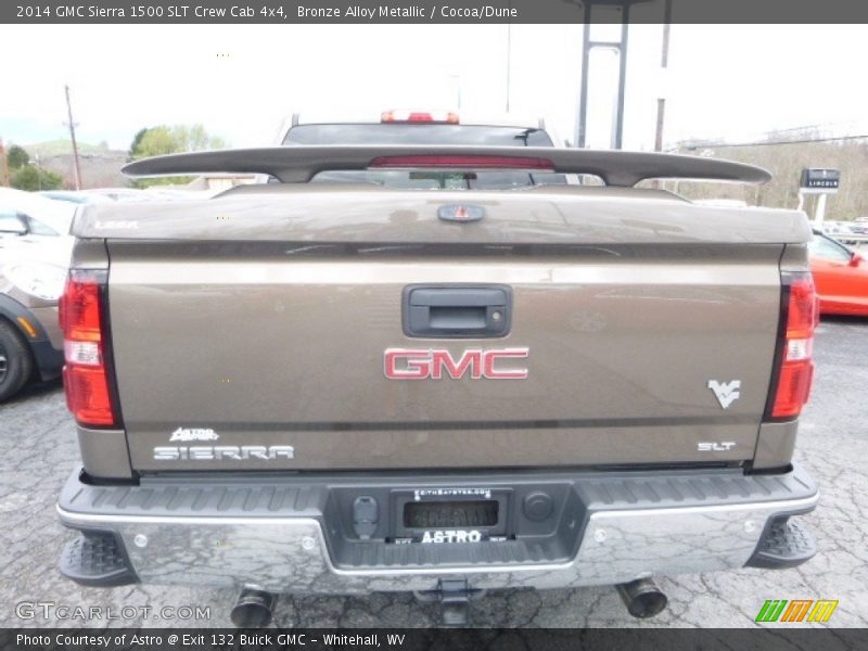 Bronze Alloy Metallic / Cocoa/Dune 2014 GMC Sierra 1500 SLT Crew Cab 4x4