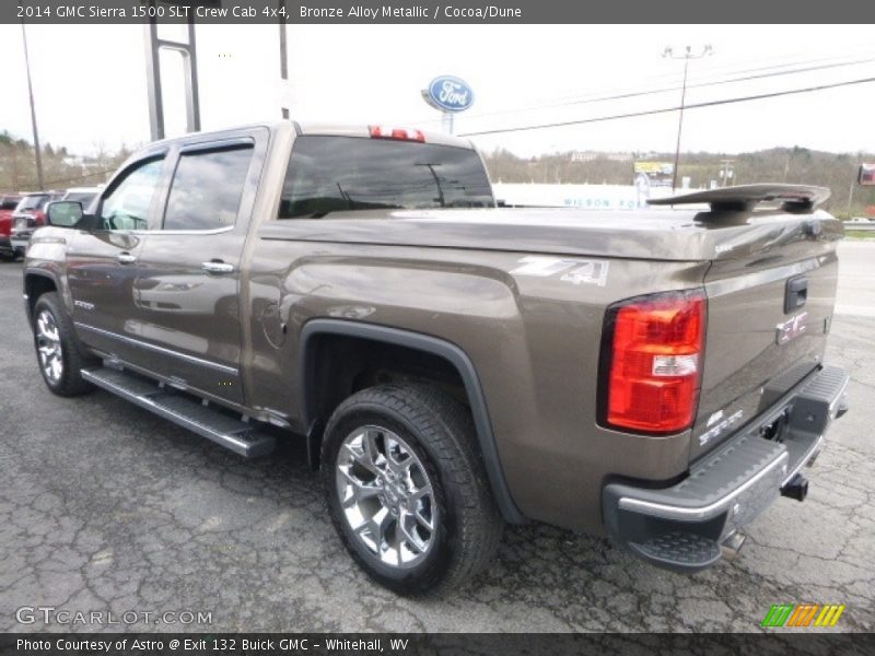 Bronze Alloy Metallic / Cocoa/Dune 2014 GMC Sierra 1500 SLT Crew Cab 4x4