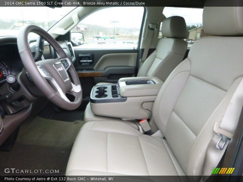 Bronze Alloy Metallic / Cocoa/Dune 2014 GMC Sierra 1500 SLT Crew Cab 4x4