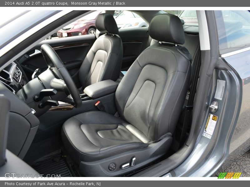 Monsoon Gray Metallic / Black 2014 Audi A5 2.0T quattro Coupe