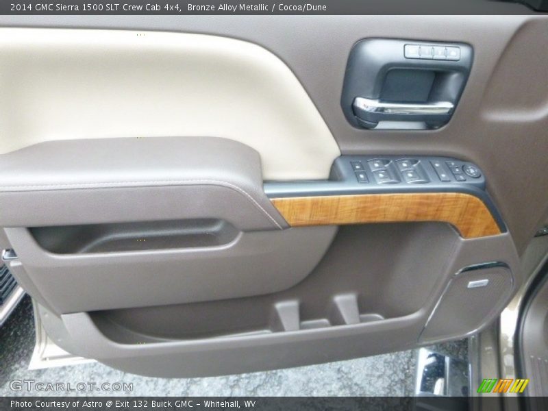 Bronze Alloy Metallic / Cocoa/Dune 2014 GMC Sierra 1500 SLT Crew Cab 4x4