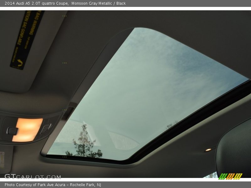 Monsoon Gray Metallic / Black 2014 Audi A5 2.0T quattro Coupe