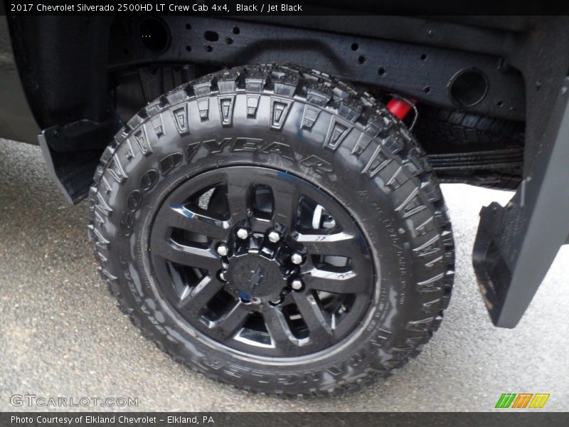 Black / Jet Black 2017 Chevrolet Silverado 2500HD LT Crew Cab 4x4