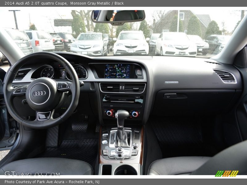 Monsoon Gray Metallic / Black 2014 Audi A5 2.0T quattro Coupe