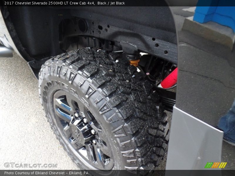 Black / Jet Black 2017 Chevrolet Silverado 2500HD LT Crew Cab 4x4