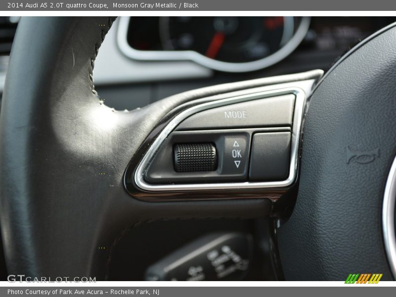 Monsoon Gray Metallic / Black 2014 Audi A5 2.0T quattro Coupe