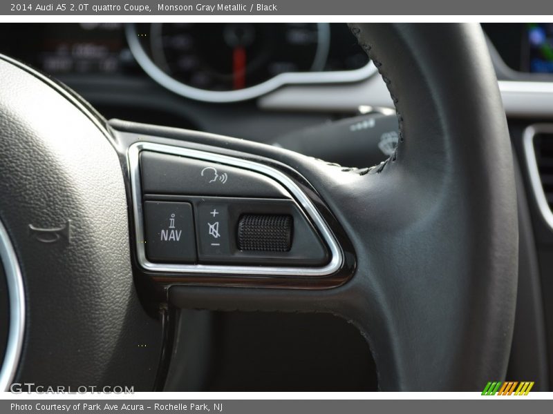 Monsoon Gray Metallic / Black 2014 Audi A5 2.0T quattro Coupe