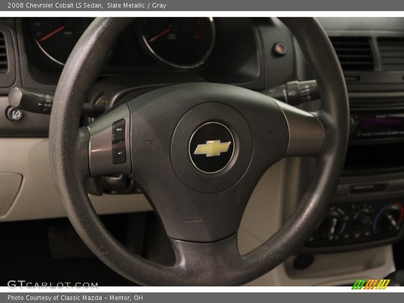 Slate Metallic / Gray 2008 Chevrolet Cobalt LS Sedan