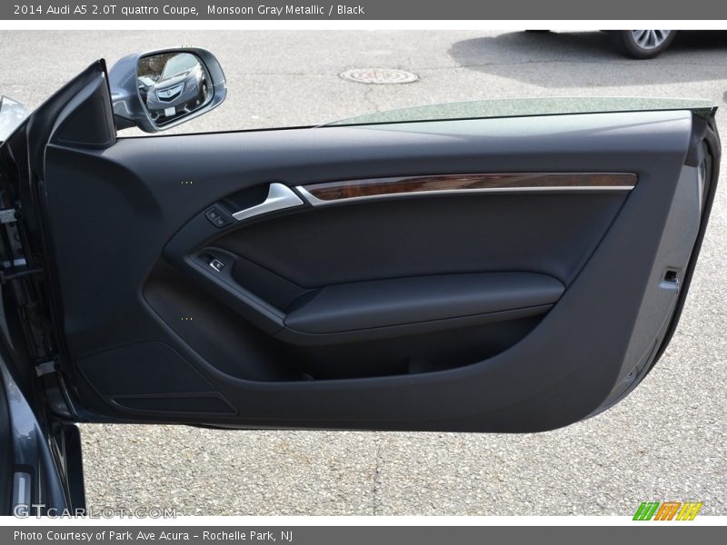 Monsoon Gray Metallic / Black 2014 Audi A5 2.0T quattro Coupe