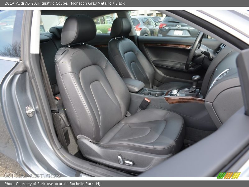 Monsoon Gray Metallic / Black 2014 Audi A5 2.0T quattro Coupe