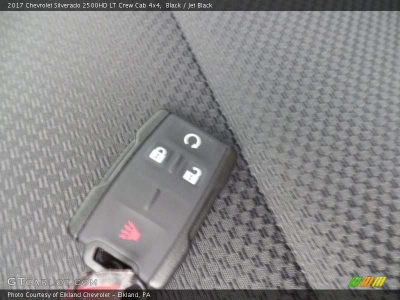 Black / Jet Black 2017 Chevrolet Silverado 2500HD LT Crew Cab 4x4