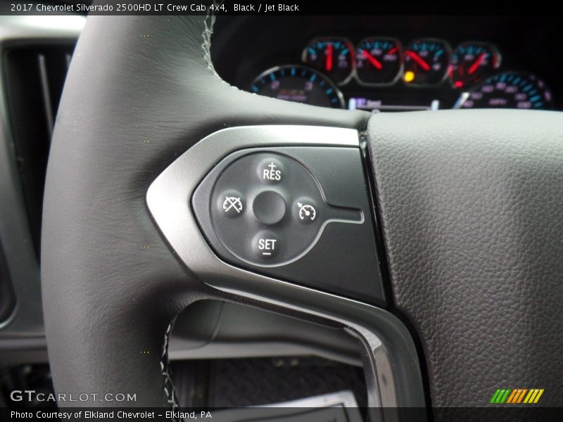 Black / Jet Black 2017 Chevrolet Silverado 2500HD LT Crew Cab 4x4