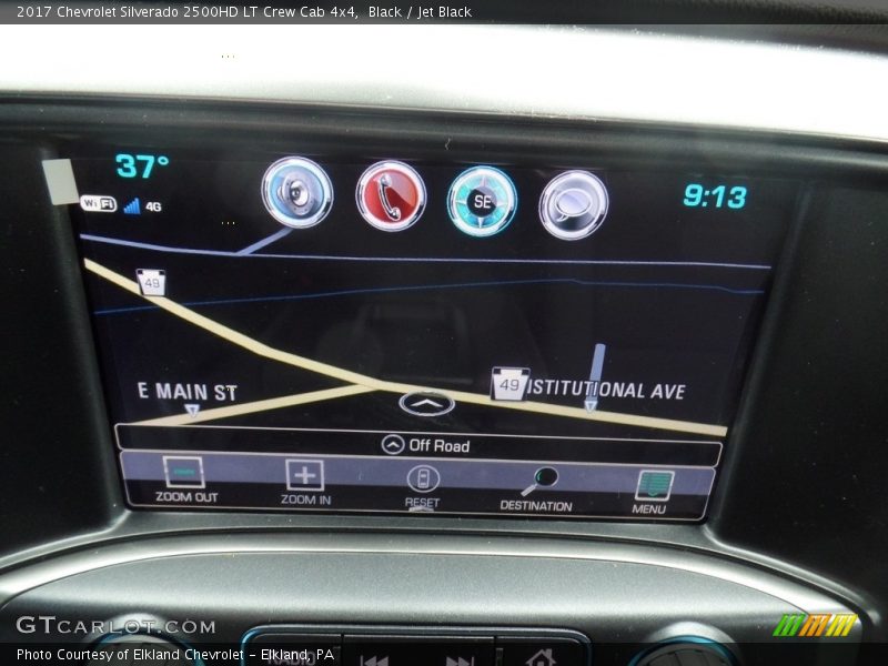 Black / Jet Black 2017 Chevrolet Silverado 2500HD LT Crew Cab 4x4
