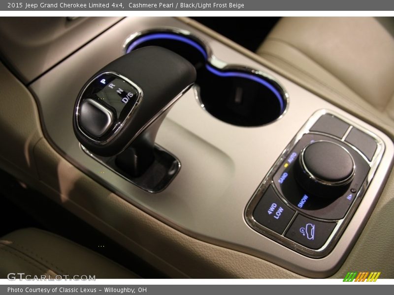 Cashmere Pearl / Black/Light Frost Beige 2015 Jeep Grand Cherokee Limited 4x4