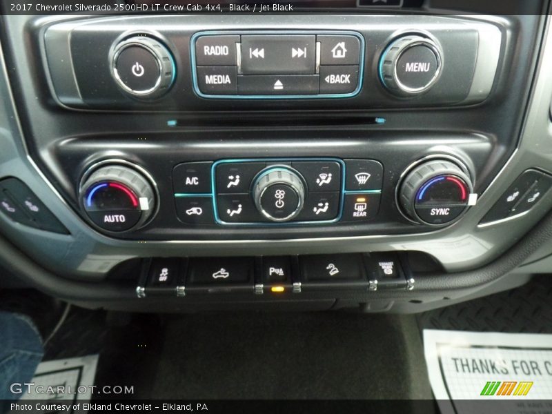 Black / Jet Black 2017 Chevrolet Silverado 2500HD LT Crew Cab 4x4