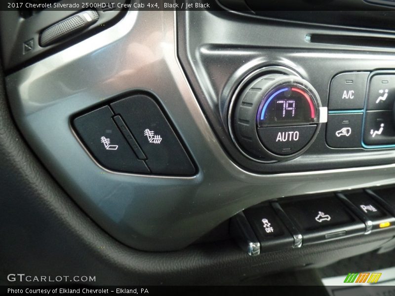 Black / Jet Black 2017 Chevrolet Silverado 2500HD LT Crew Cab 4x4
