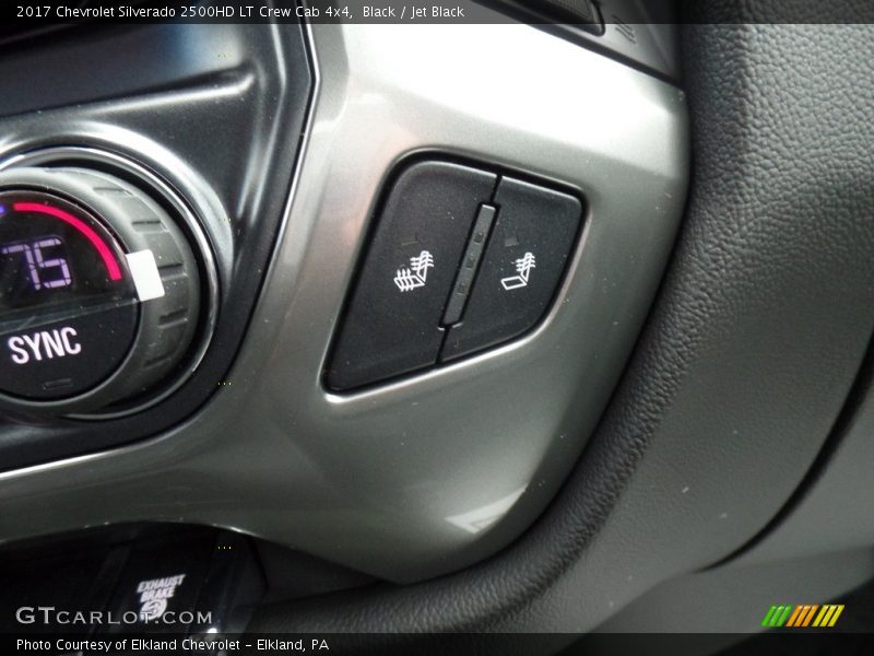 Black / Jet Black 2017 Chevrolet Silverado 2500HD LT Crew Cab 4x4