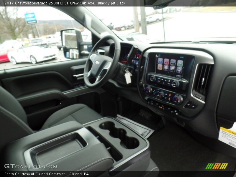 Black / Jet Black 2017 Chevrolet Silverado 2500HD LT Crew Cab 4x4
