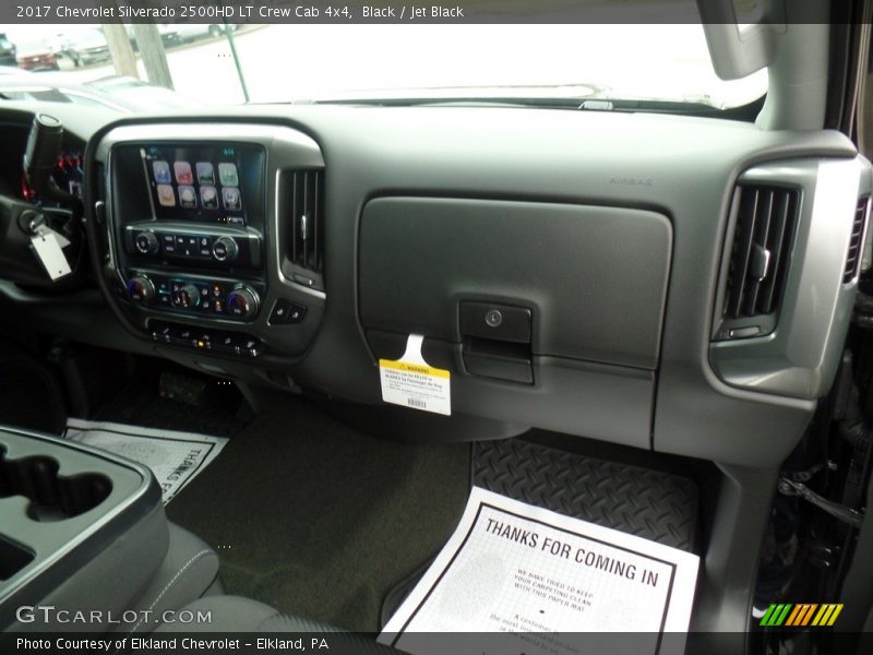 Black / Jet Black 2017 Chevrolet Silverado 2500HD LT Crew Cab 4x4