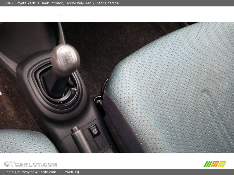 Absolutely Red / Dark Charcoal 2007 Toyota Yaris 3 Door Liftback