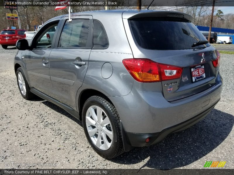 Mercury Gray Metallic / Black 2014 Mitsubishi Outlander Sport ES