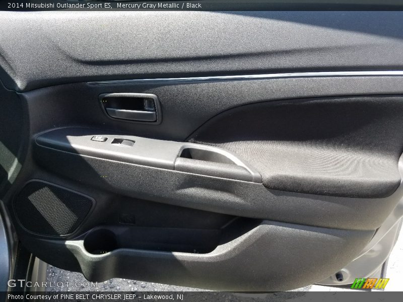 Mercury Gray Metallic / Black 2014 Mitsubishi Outlander Sport ES