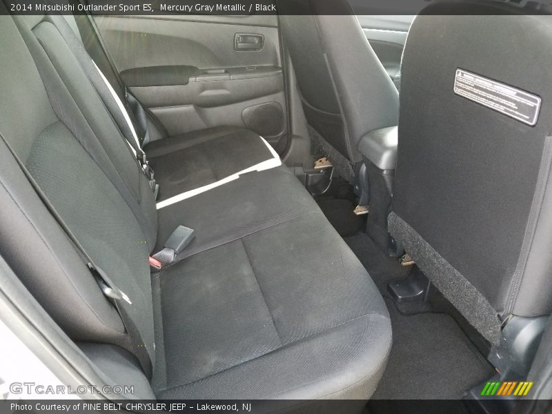 Mercury Gray Metallic / Black 2014 Mitsubishi Outlander Sport ES
