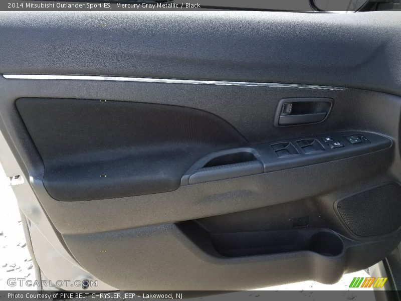 Mercury Gray Metallic / Black 2014 Mitsubishi Outlander Sport ES