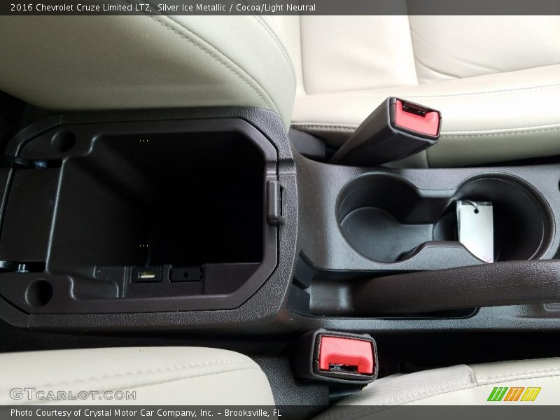 Silver Ice Metallic / Cocoa/Light Neutral 2016 Chevrolet Cruze Limited LTZ