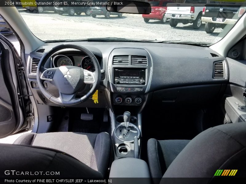 Mercury Gray Metallic / Black 2014 Mitsubishi Outlander Sport ES