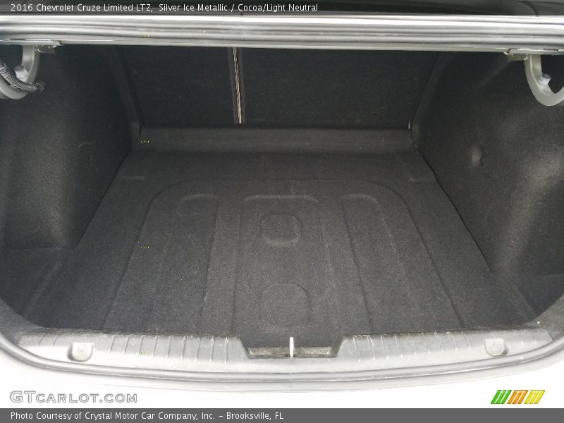 Silver Ice Metallic / Cocoa/Light Neutral 2016 Chevrolet Cruze Limited LTZ