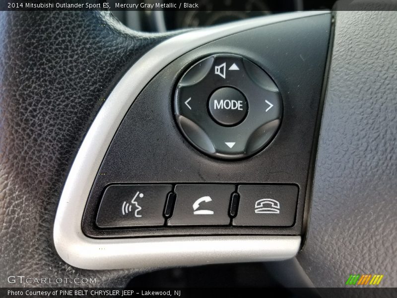 Mercury Gray Metallic / Black 2014 Mitsubishi Outlander Sport ES