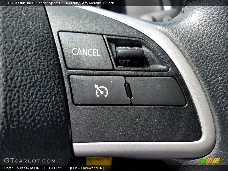 Mercury Gray Metallic / Black 2014 Mitsubishi Outlander Sport ES