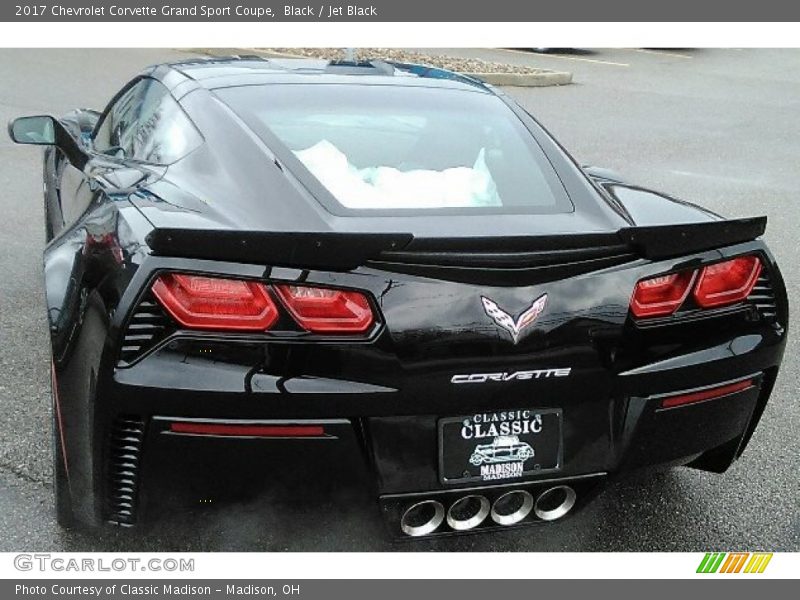 Black / Jet Black 2017 Chevrolet Corvette Grand Sport Coupe