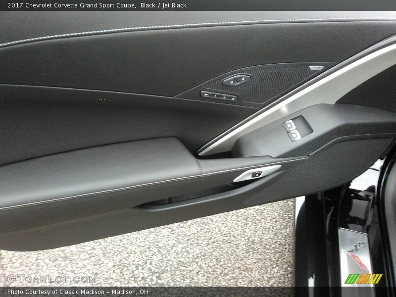 Black / Jet Black 2017 Chevrolet Corvette Grand Sport Coupe