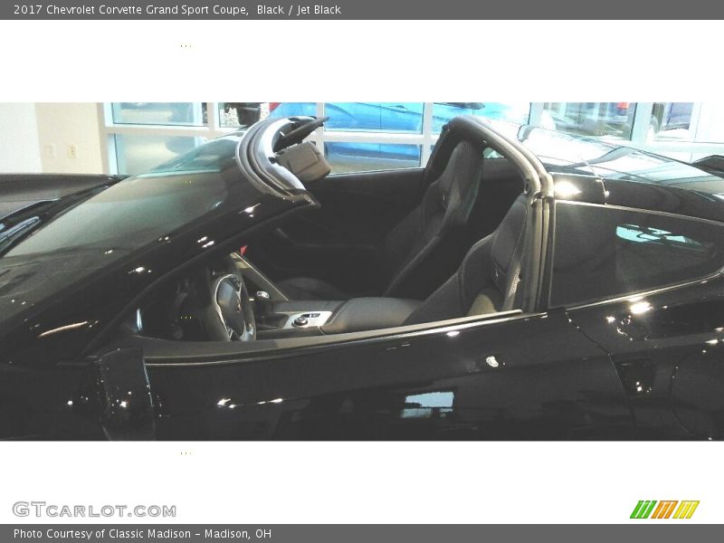 Black / Jet Black 2017 Chevrolet Corvette Grand Sport Coupe