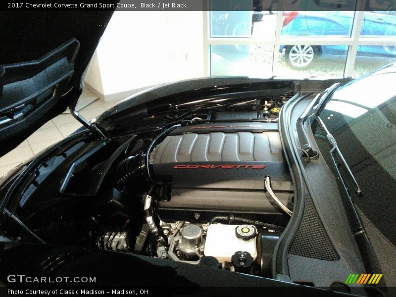 Black / Jet Black 2017 Chevrolet Corvette Grand Sport Coupe