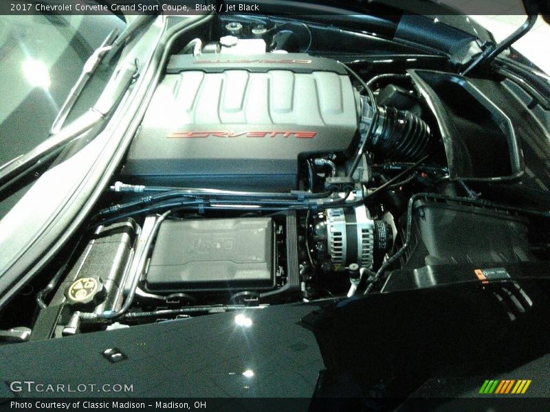 Black / Jet Black 2017 Chevrolet Corvette Grand Sport Coupe