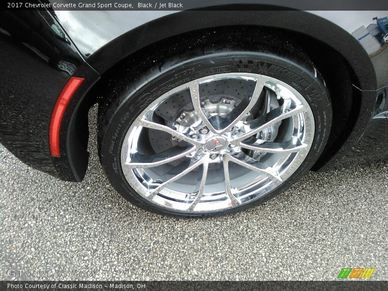 Black / Jet Black 2017 Chevrolet Corvette Grand Sport Coupe