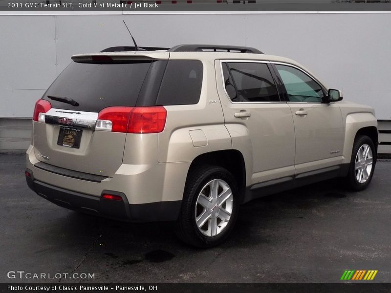 Gold Mist Metallic / Jet Black 2011 GMC Terrain SLT