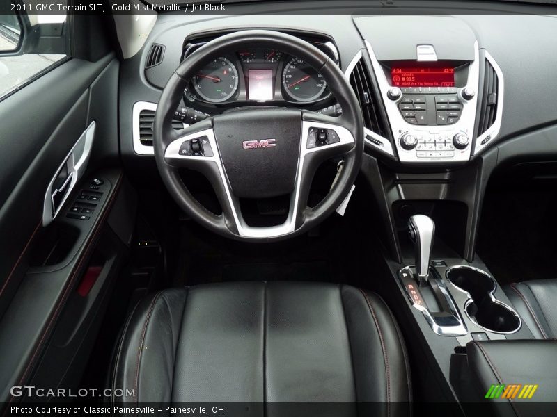 Gold Mist Metallic / Jet Black 2011 GMC Terrain SLT