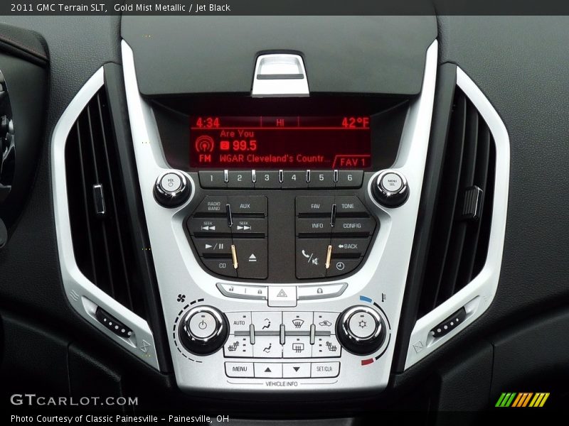 Gold Mist Metallic / Jet Black 2011 GMC Terrain SLT