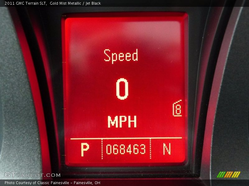 Gold Mist Metallic / Jet Black 2011 GMC Terrain SLT