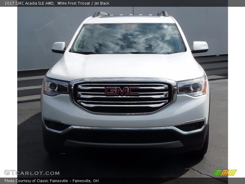 White Frost Tricoat / Jet Black 2017 GMC Acadia SLE AWD