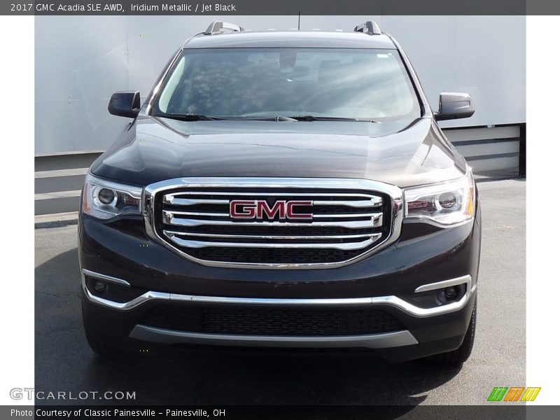 Iridium Metallic / Jet Black 2017 GMC Acadia SLE AWD