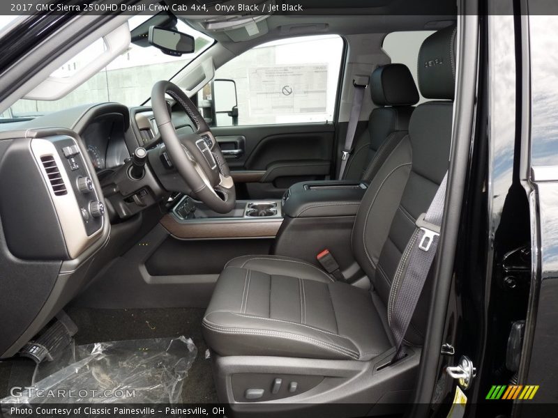  2017 Sierra 2500HD Denali Crew Cab 4x4 Jet Black Interior